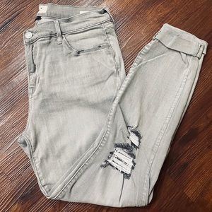 PacSun Ripped Ankle Jeggings